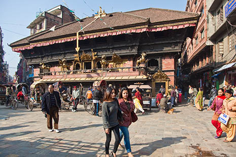 Akash Bhairab tempel