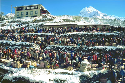 Markt in Namche Bazar